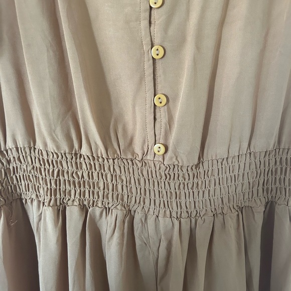 New with tags Cupshe mustard yellow dress - Picture 2 of 2